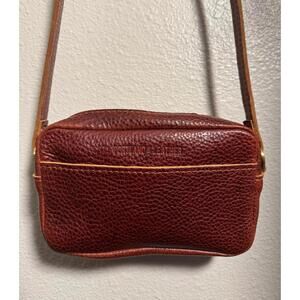 Portland Leather Goods Crossbody Bag Purse - Nutmeg